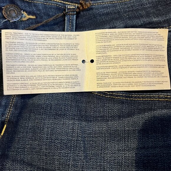 NWT Levis Women's Mid Rise Skinny Jeans Dark Wash Denim Classic Style size 10 - Picture 10 of 14